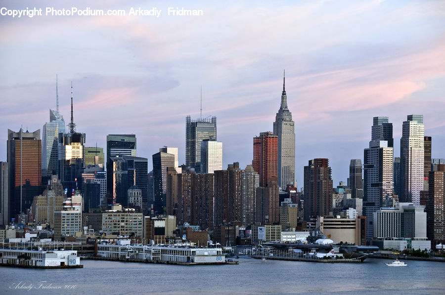 Cruise Ship, Ferry, Freighter, Ship, Tanker, Vessel, City