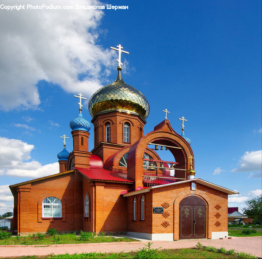 Architecture, Dome, Church, Worship, Brick, Building, Housing