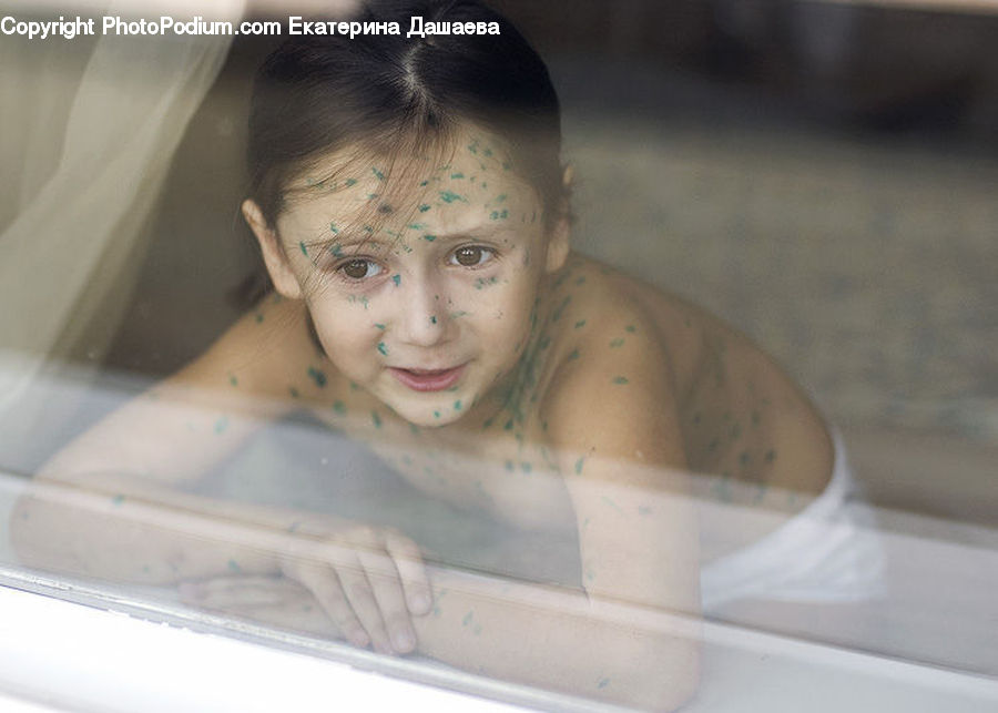 Tub, People, Person, Human, Female, Girl, Woman