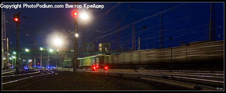 Freeway, Road, City, Downtown, Metropolis, Urban, Lighting
