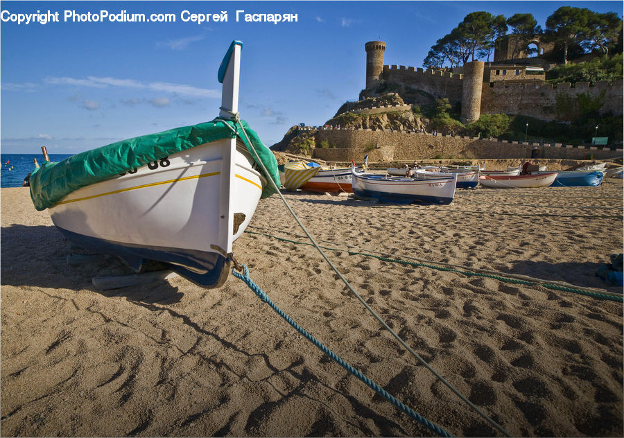 Boat, Dinghy, Beach, Coast, Outdoors, Sea, Water