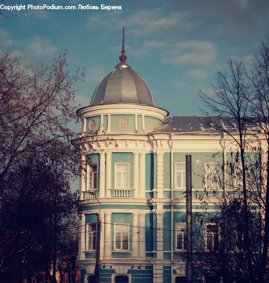Architecture, Dome, Building, Mansion, Office Building, Housing, Villa