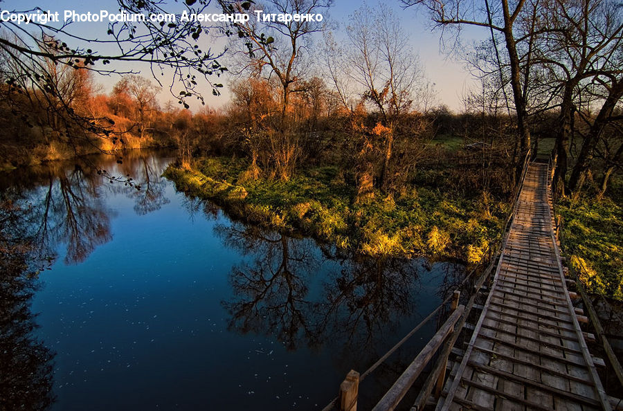 Boardwalk, Deck, Path, Sidewalk, Walkway, Dock, Landing