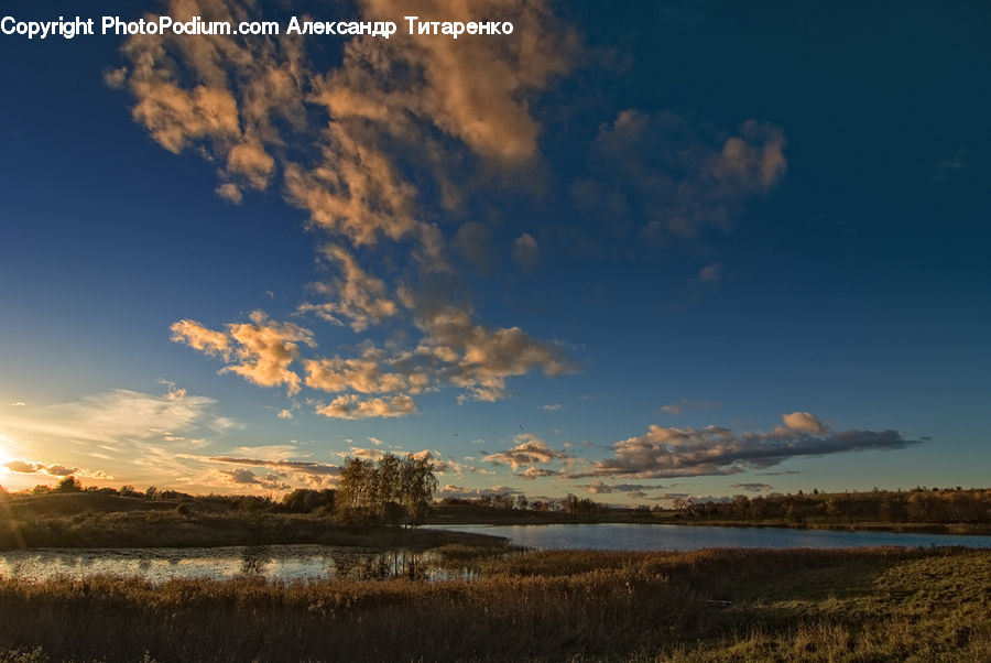 Azure Sky, Cloud, Outdoors, Sky, Cumulus, Landscape, Nature