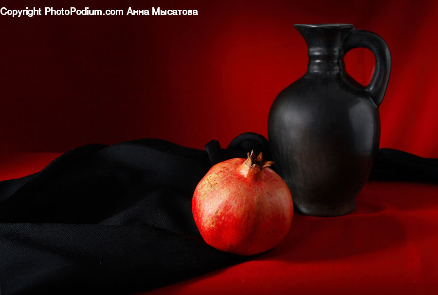 Jug, Pitcher, Fruit, Pomegranate, Apple, Produce, Tomato