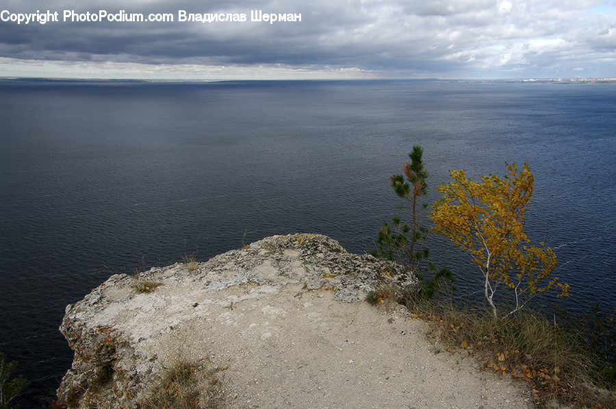 Coast, Outdoors, Sea, Water, Rock, Sand, Soil