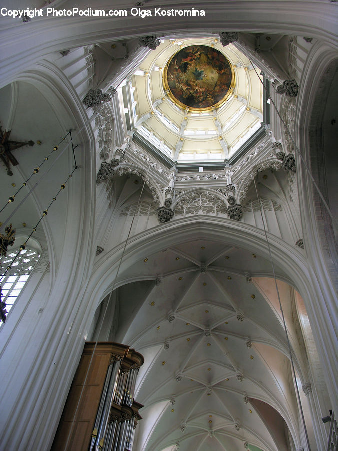 Architecture, Church, Worship, Dome, Reception Room, Room, Waiting Room