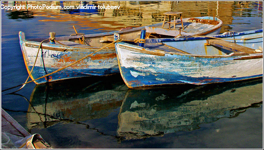 Boat, Dinghy, Rowboat, Vessel, Dock, Landing, Pier