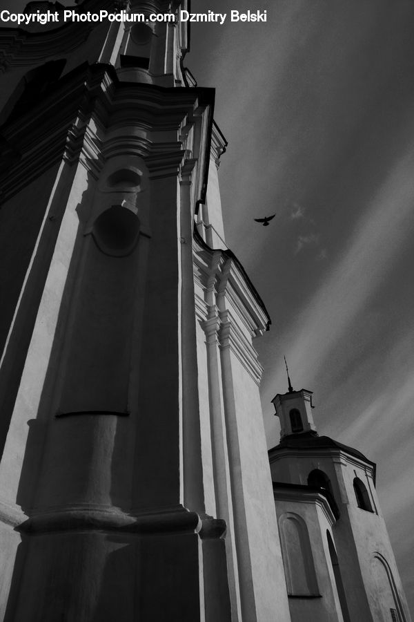 Column, Pillar, Architecture, Spire, Steeple, Tower, Church