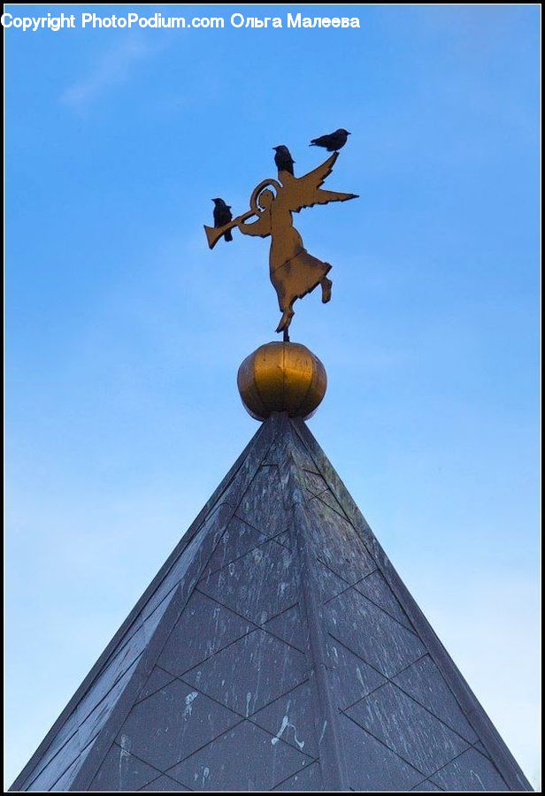 Lamp Post, Pole, Architecture, Bell Tower, Clock Tower, Tower, Bird