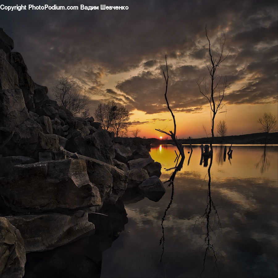 Dawn, Dusk, Sky, Sunrise, Sunset, Landscape, Nature
