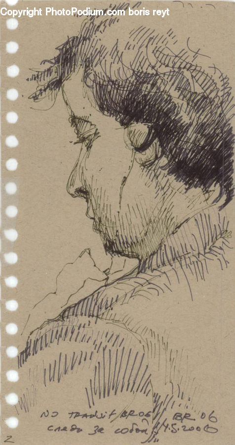 Drawing, Sketch, Art