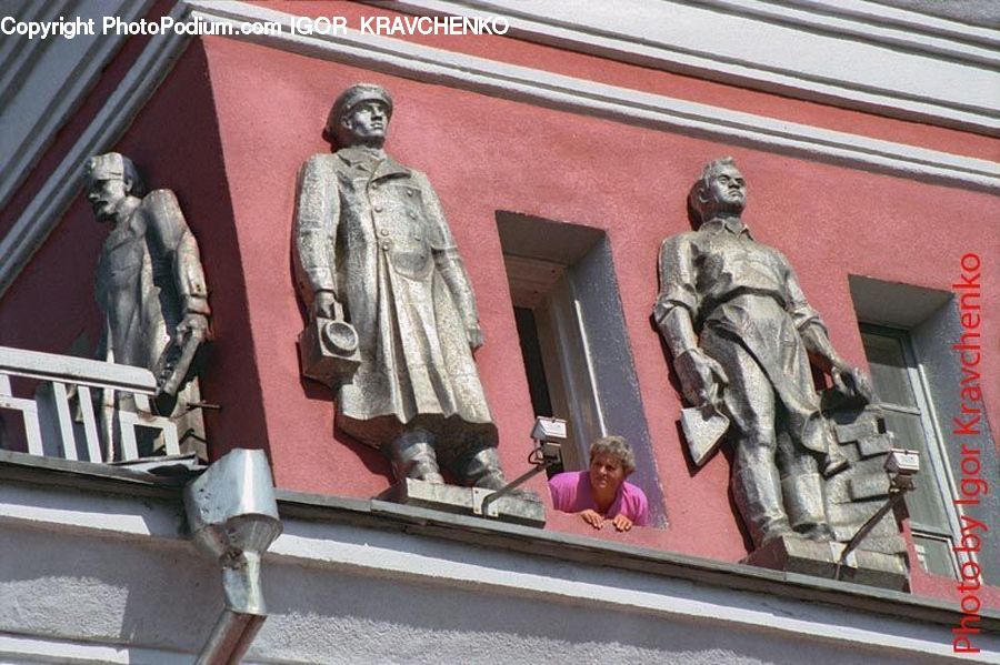 Art, Sculpture, Statue, Bench, Angel, Archangel, Building