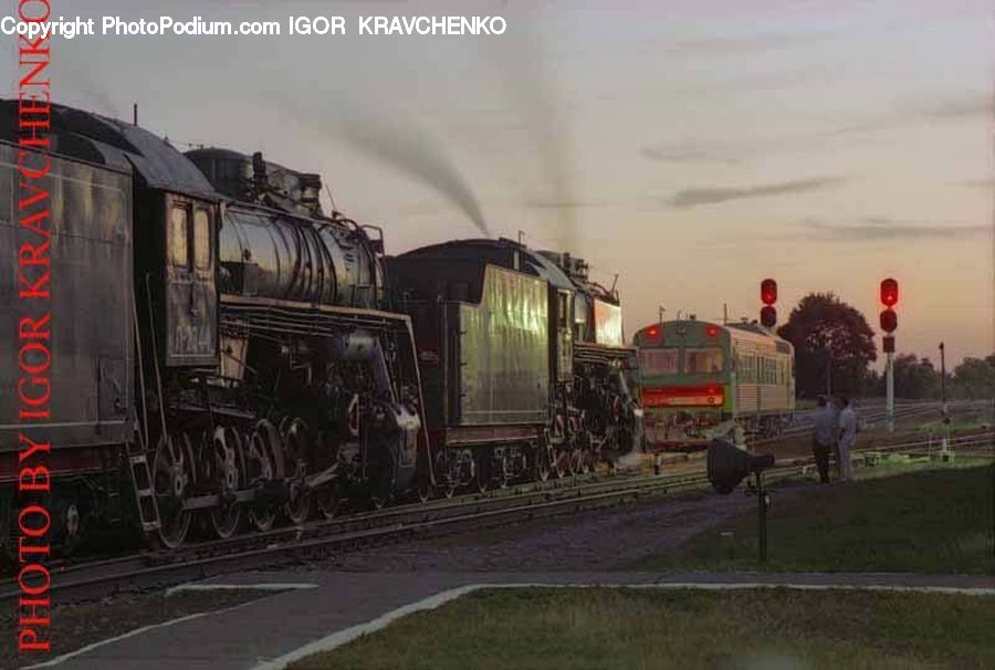 Train, Vehicle, People, Person, Human, Locomotive, Rail