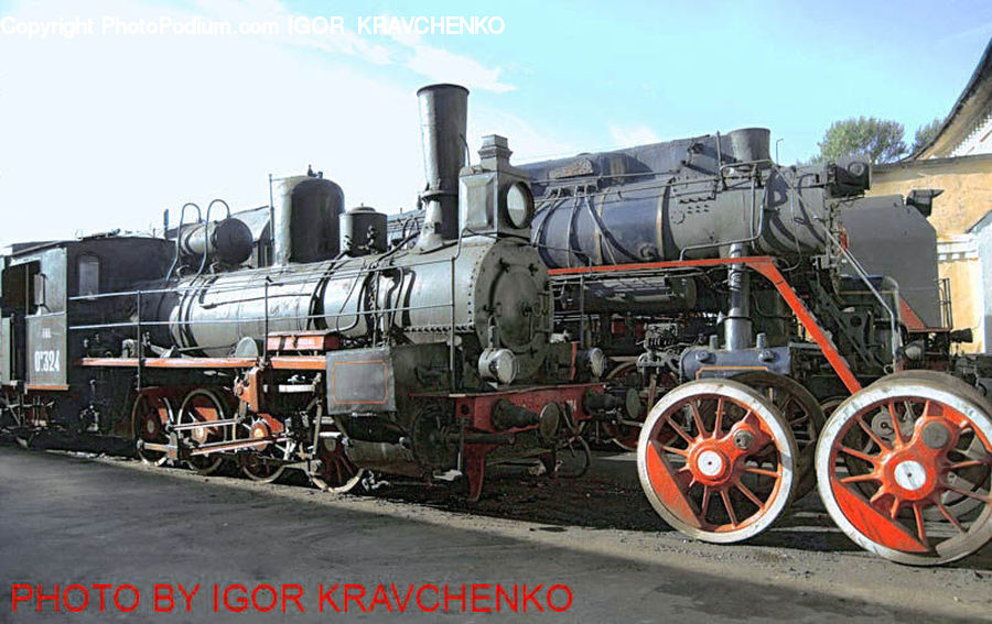 Train, Vehicle, Locomotive, Rail, Transportation, Engine, Machine