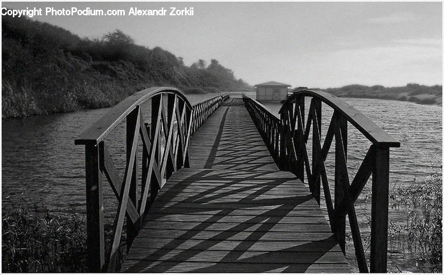 Boardwalk, Deck, Path, Sidewalk, Walkway, Dock, Pier