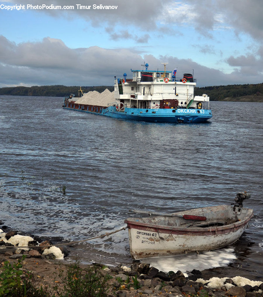 Cruise Ship, Ferry, Freighter, Ship, Tanker, Vessel, Boat