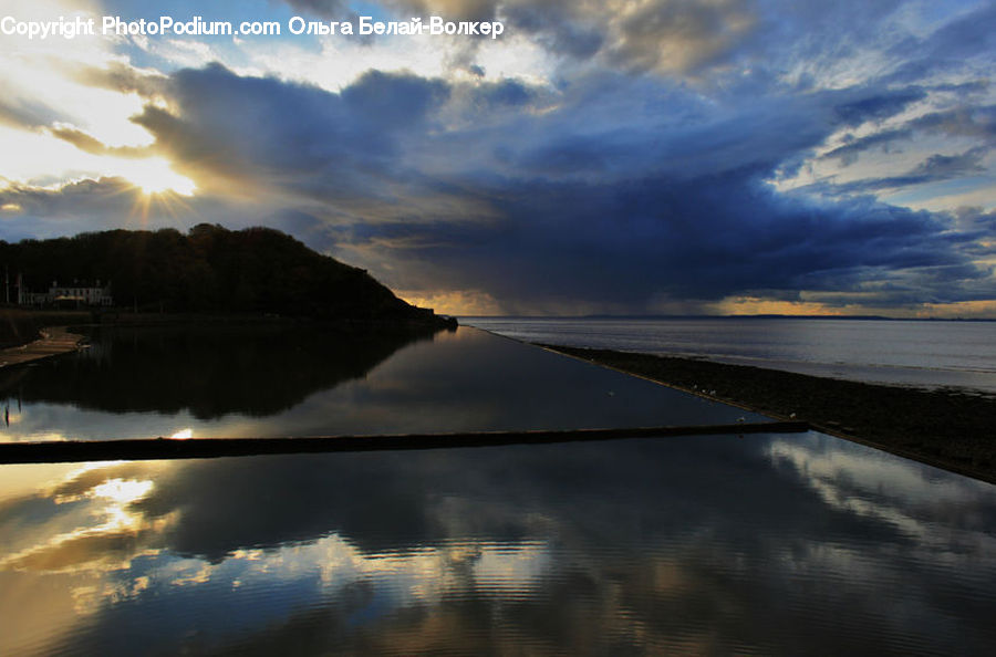 Azure Sky, Cloud, Outdoors, Sky, Dawn, Dusk, Sunrise