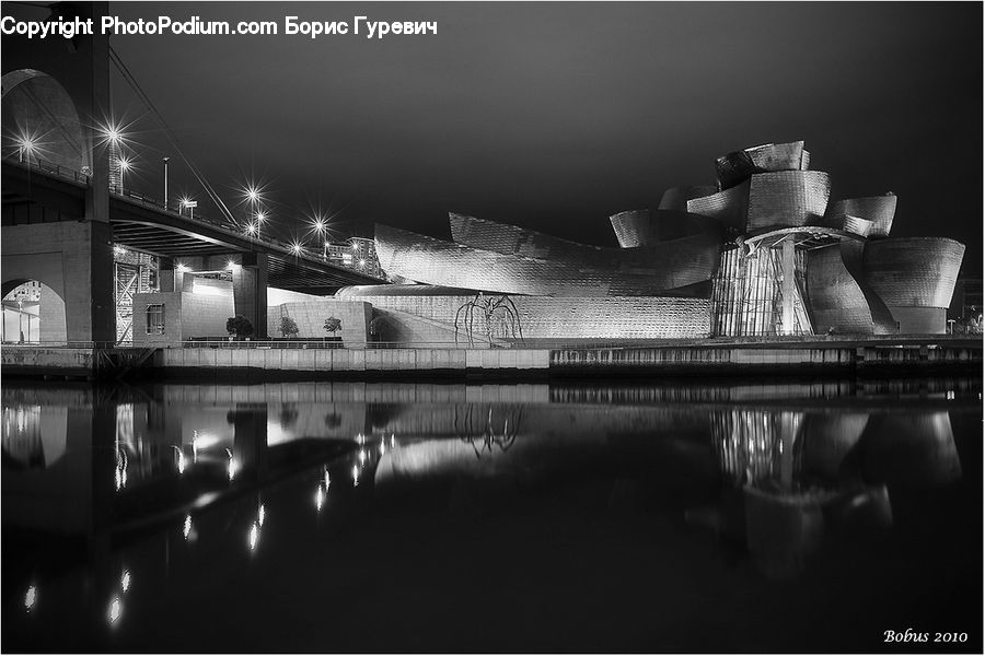 Bridge, Dock, Pier, Harbor, Port, Waterfront, Architecture