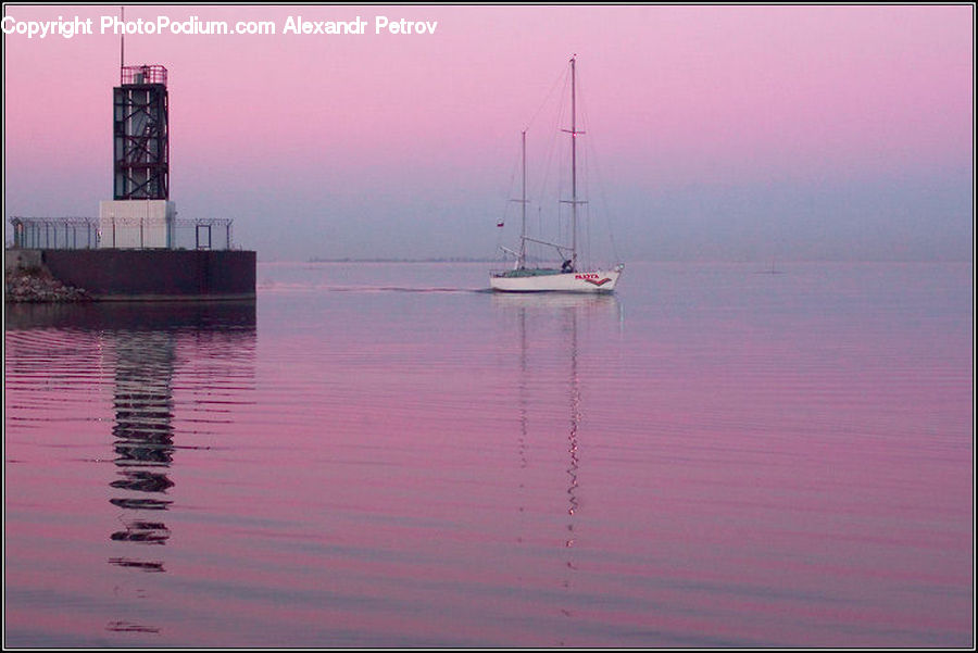 Boat, Yacht, Dinghy, Sailboat, Vessel, Watercraft, Beacon