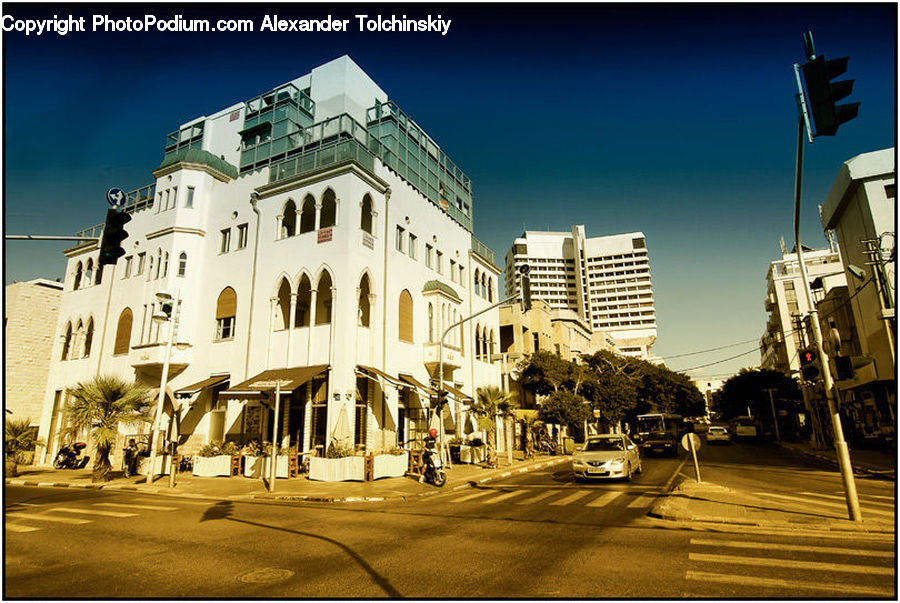 City, Downtown, Metropolis, Urban, Architecture, Plaza, Town Square