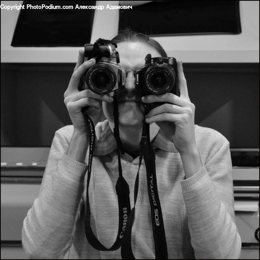 Human, People, Person, Camera, Electronics, Binoculars, Photographer
