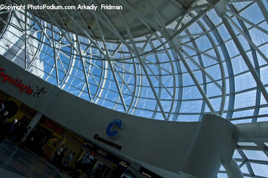 Architecture, Housing, Skylight, Window, Hangar, Airport Terminal, Terminal