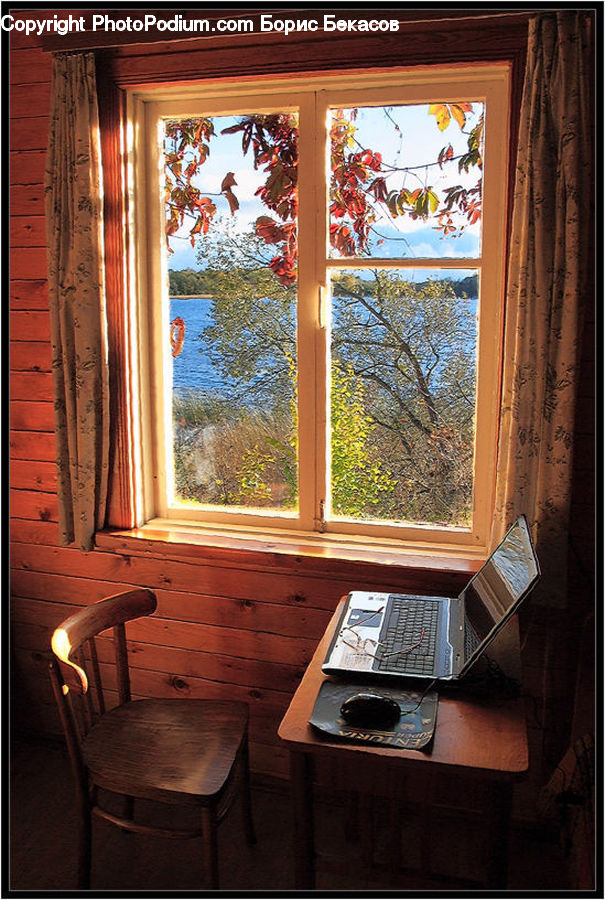 Window, Chair, Furniture, Coffee Table, Table, Computer, Electronics