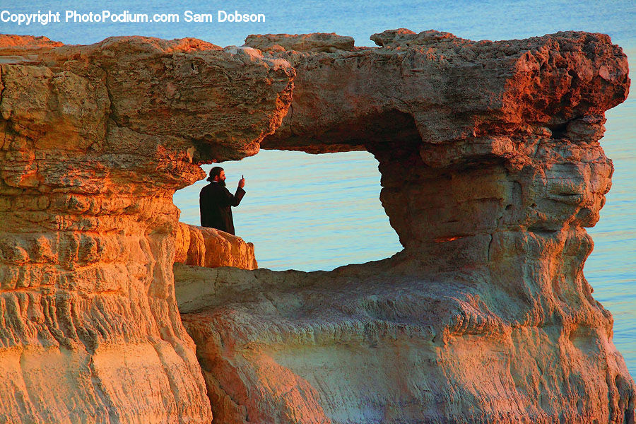 Rust, Arch, Canyon, Outdoors, Valley, Nature, Rock