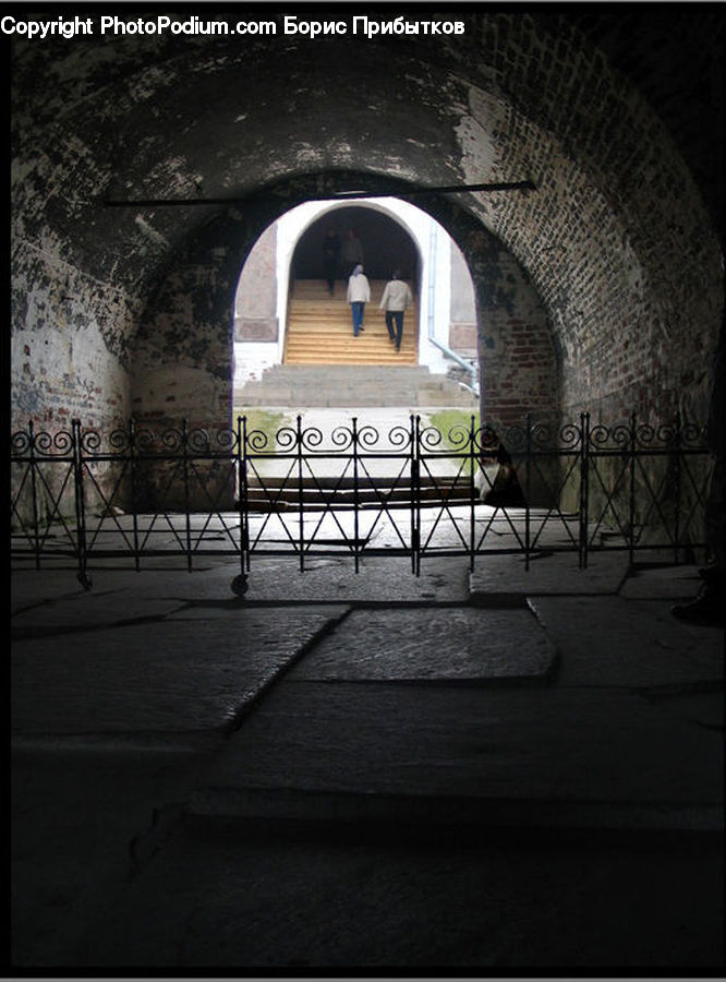 Chair, Furniture, Arch, Bench, Crypt, Patio, Gate