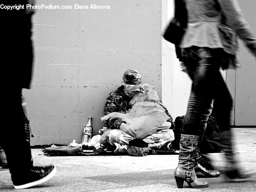 People, Person, Human, Boot, Shoe, Footwear, Pedestrian