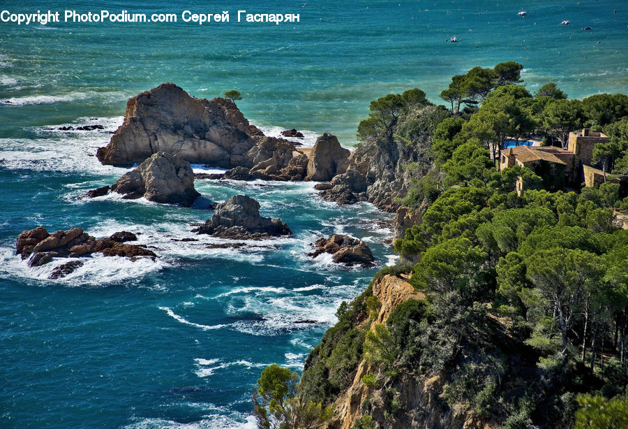Promontory, Countryside, Outdoors, Cliff, Coast, Sea, Water