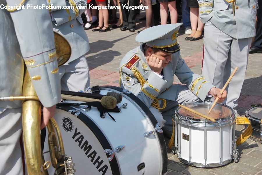 Drum, Music, Musical Instrument, Percussion, People, Person, Human