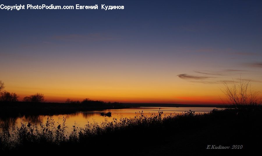 Dawn, Dusk, Red Sky, Sky, Sunrise, Sunset, Outdoors