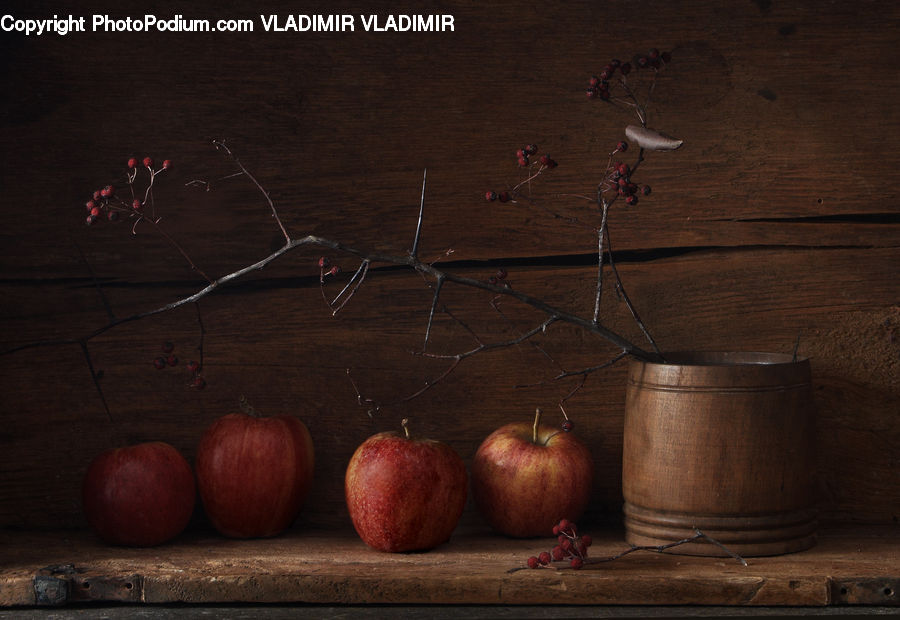 Apple, Fruit, Bait, Fishing Lure, Bicycle, Bike, Vehicle