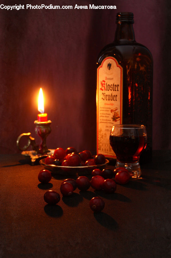 Bottle, Glass, Goblet, Chocolate, Dessert, Food, Alcohol