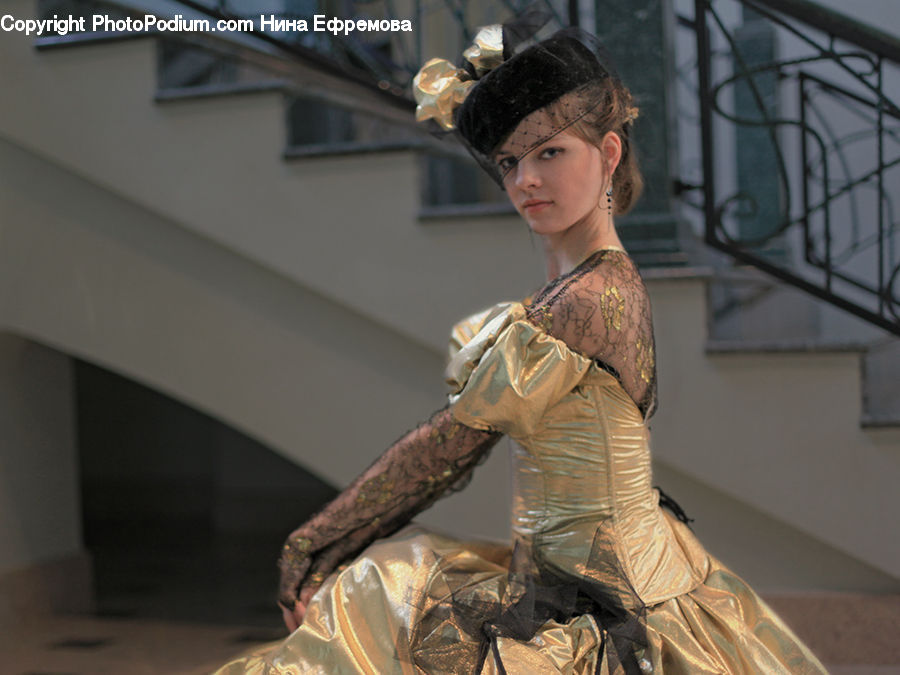 People, Person, Human, Costume, Dance, Dance Pose, Evening Dress