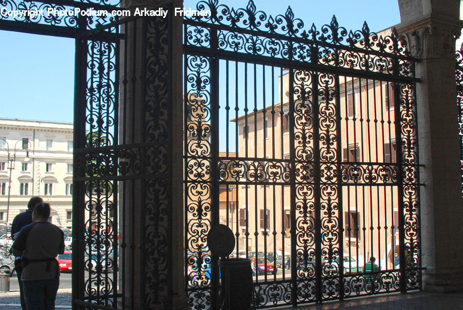 Human, People, Person, Arch, Gate, Back, Patio
