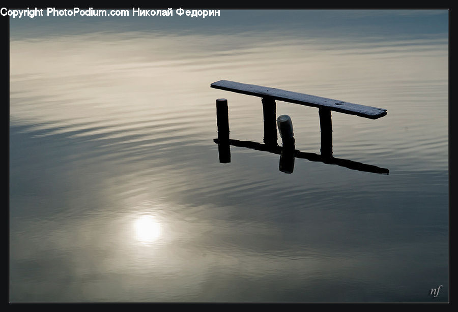 Gate, Torii, Horizon, Sky, Banister, Handrail, Dining Table