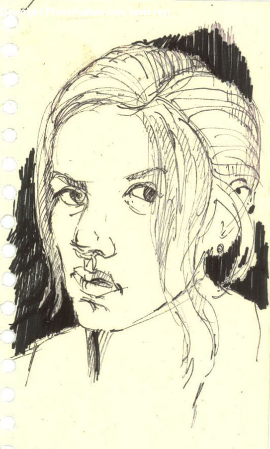 Drawing, Sketch