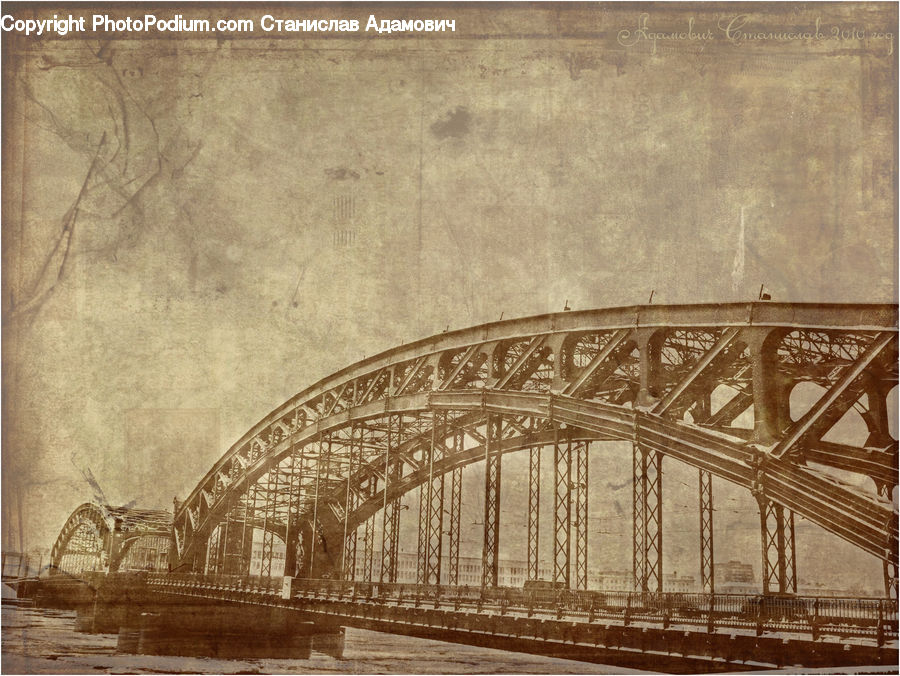 Arch, Arch Bridge, Bridge, Arabesque Pattern, Ancient Egypt, Architecture, City