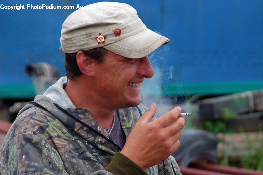 People, Person, Human, Military, Cap, Hat, Face