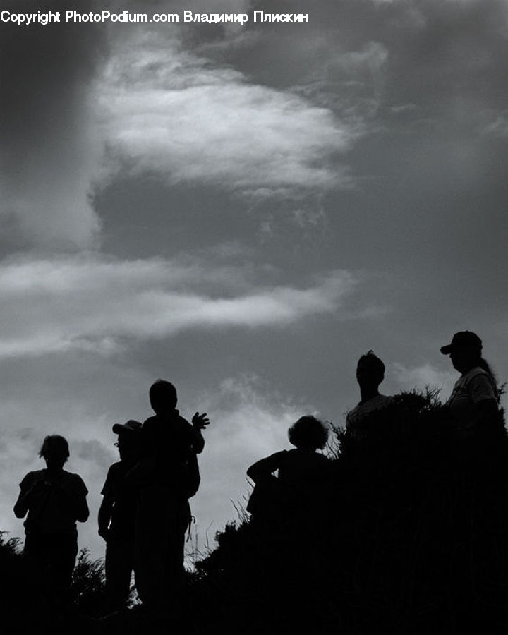Human, People, Person, Silhouette, Art, Sculpture, Statue