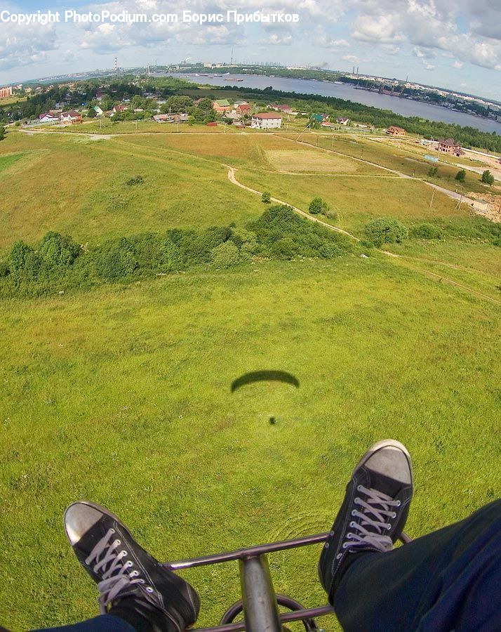 Footwear, Shoe, Field, Grass, Grassland, Land, Outdoors