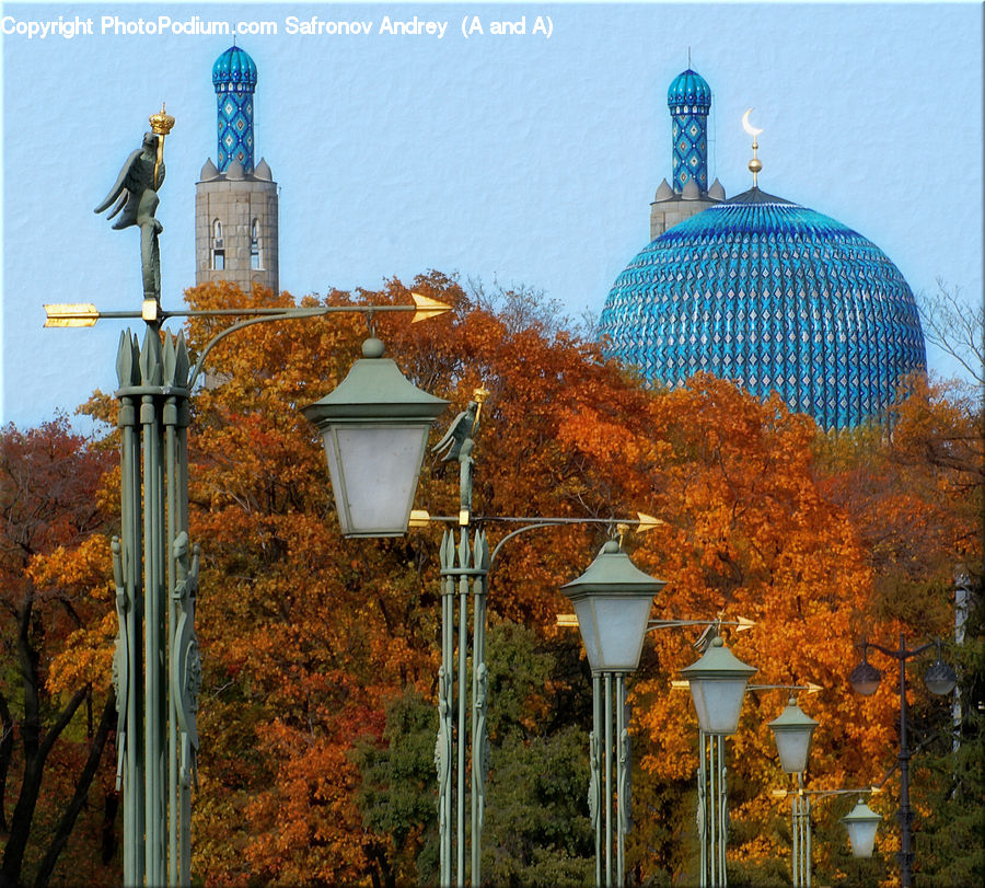 Architecture, Bell Tower, Clock Tower, Tower, Dome, Mosque, Worship