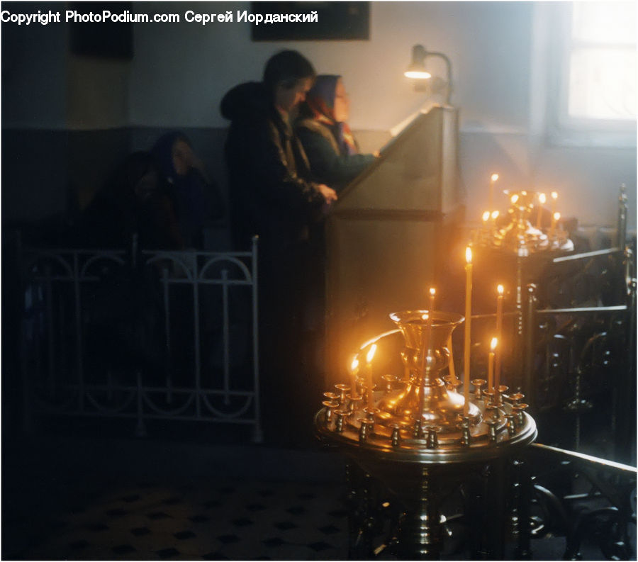 People, Person, Human, Afro Hairstyle, Hair, Light Fixture, Candle