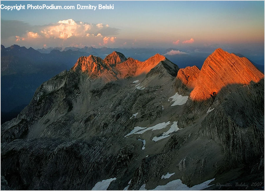 Crest, Mountain, Outdoors, Peak, Mountain Range
