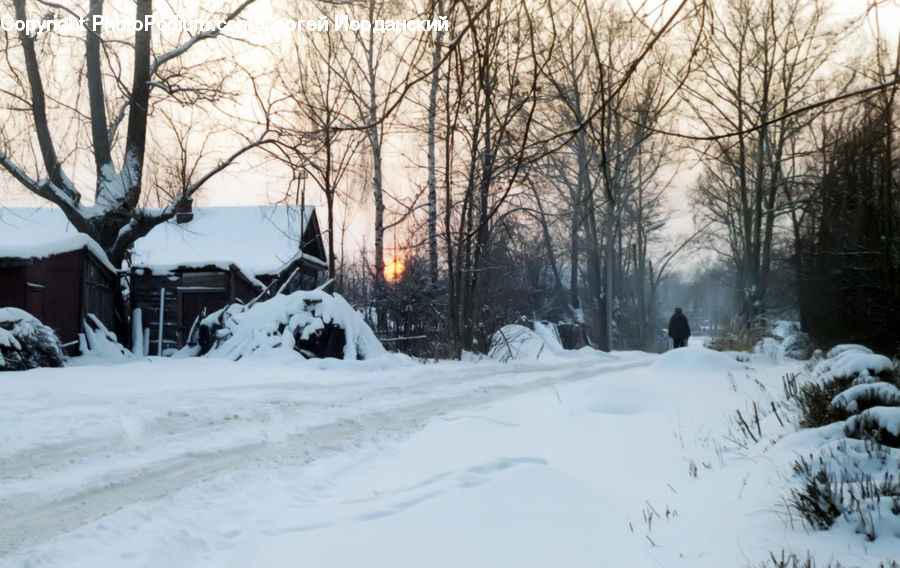 Ice, Outdoors, Snow, Blizzard, Weather, Winter, Landscape