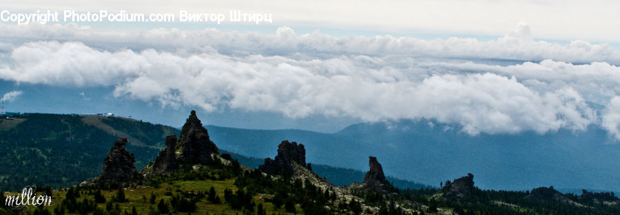 Alps, Crest, Mountain, Peak, Mountain Range, Outdoors, Landscape