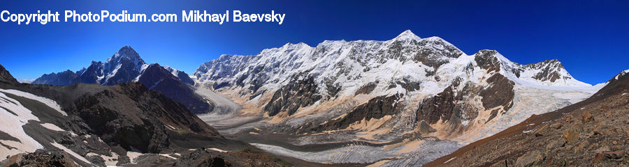 Crest, Mountain, Outdoors, Peak, Mountain Range, Alps, Arctic